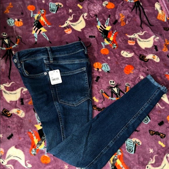 Free People Denim - Free People 25 skinny color Blue Indigo